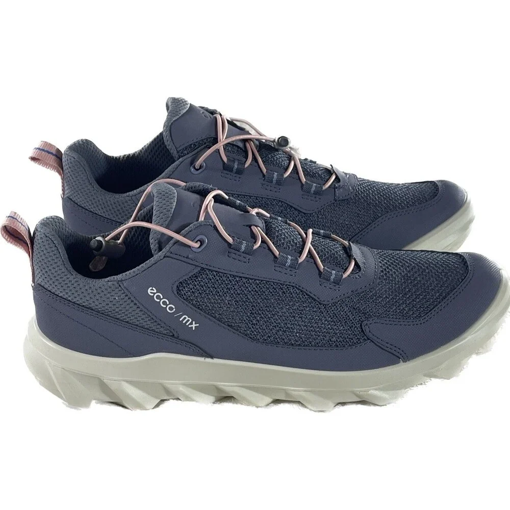 Ecco MX W Low 820263 60331 Womens Size 11-11.5 Misty Grey Textile Elasticated